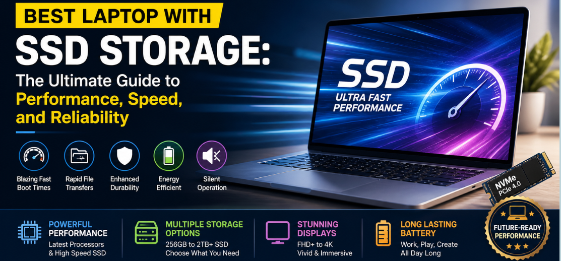 Best Laptop With SSD Storage