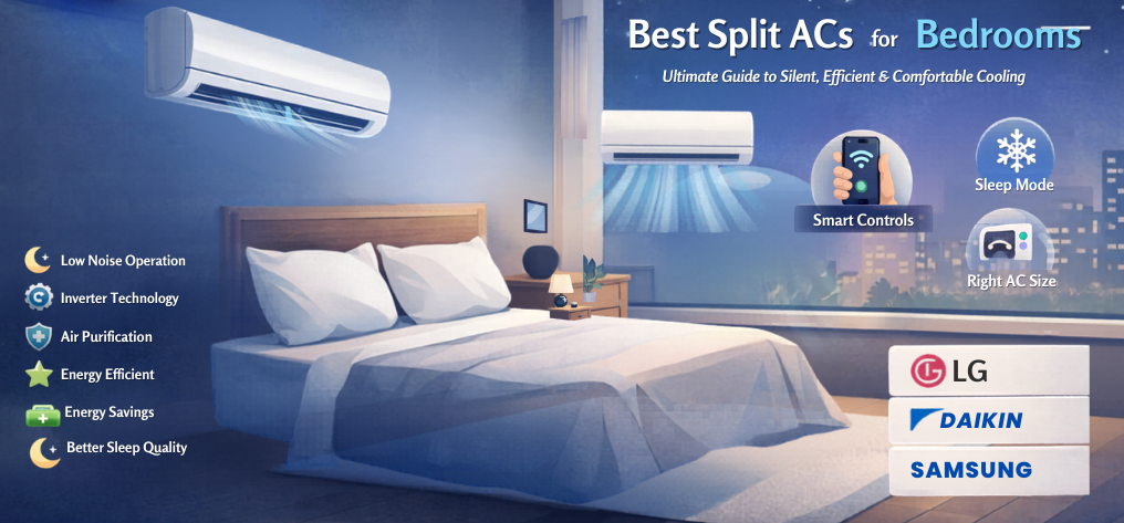 Best Split ACs for Bedrooms