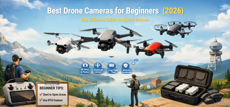 Best Drone Cameras for Beginners