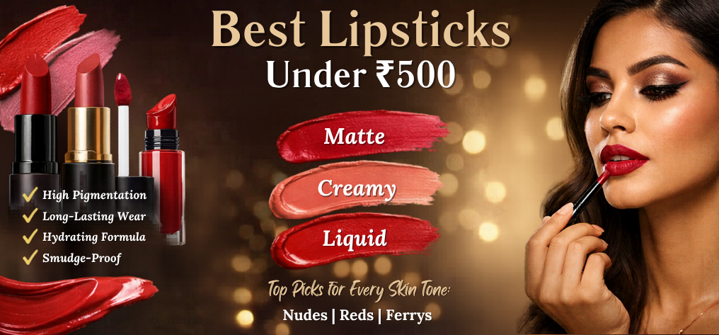 Best Lipsticks Under ₹500