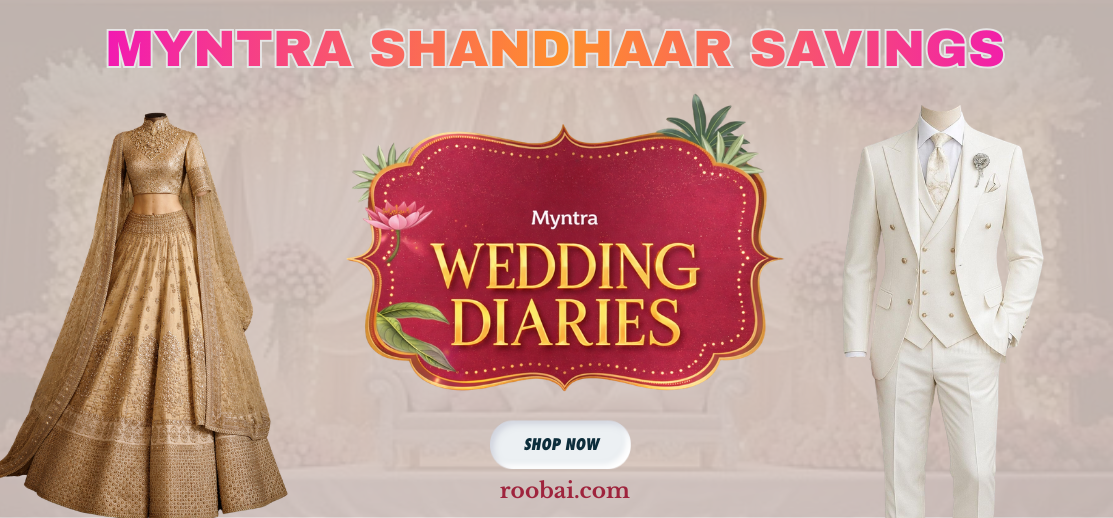 Myntra Shandhaar Savings for Shaadi Season: Top Deals to Make Your Wedding Dreams Come True