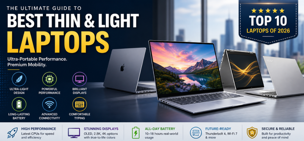 Best Thin and Light Laptops