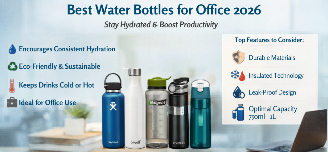 Best Water Bottles for Office