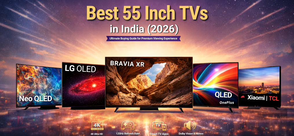 Best 55 Inch TVs in India