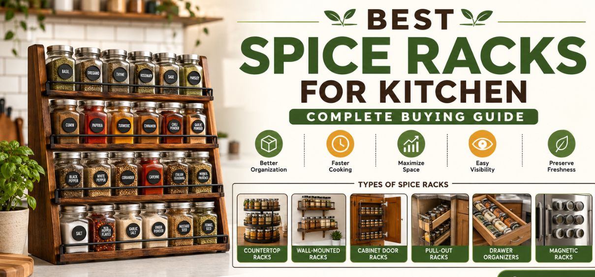 Best Spice Racks for Kitchen