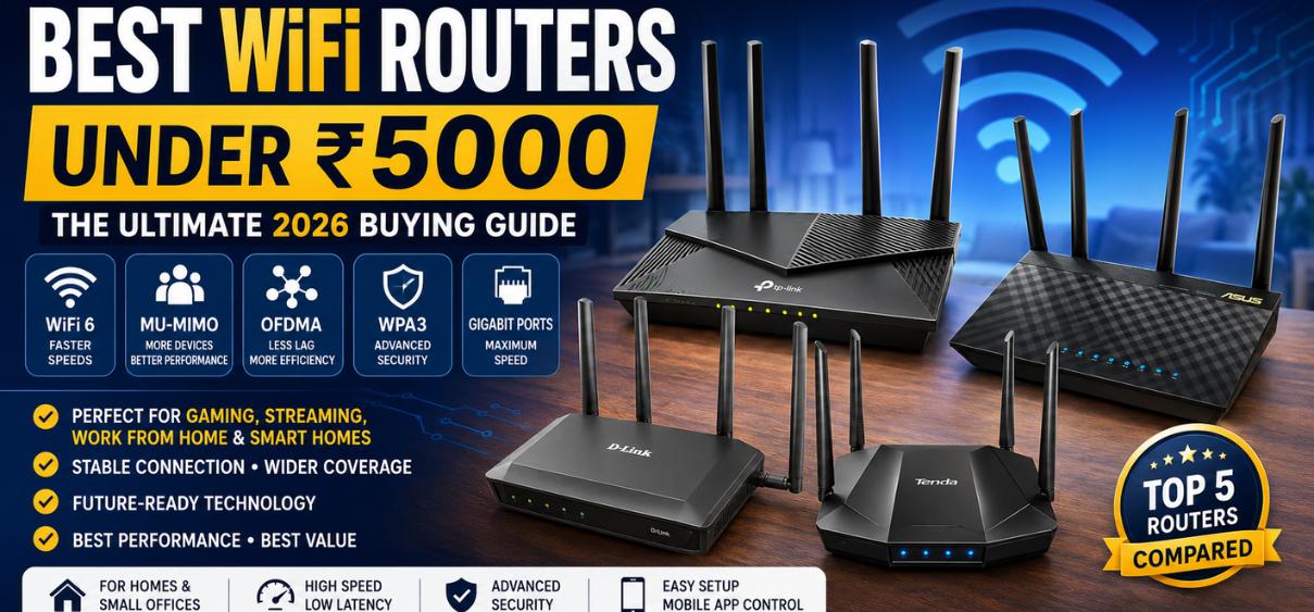 WiFi Routers Under ₹5000