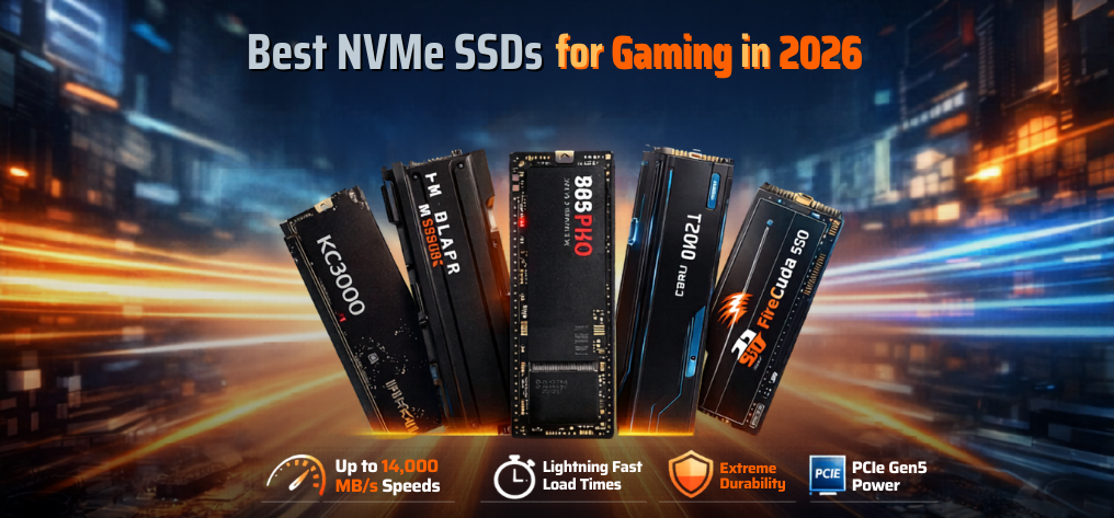 Best NVMe SSDs for Gaming