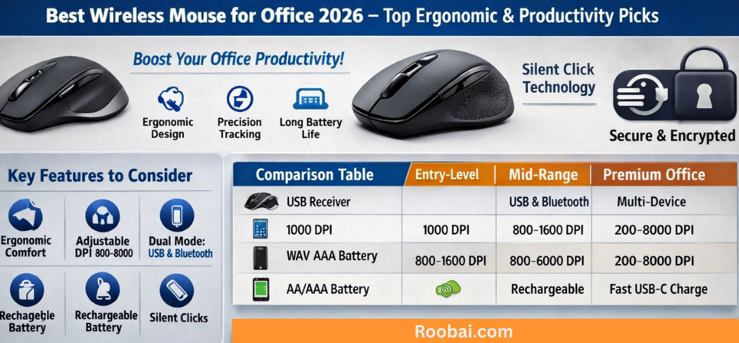 Best Wireless Mouse for Office