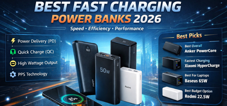 Best Fast Charging Power Banks