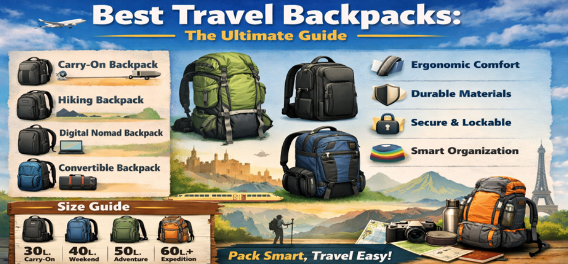 Best Travel Backpacks