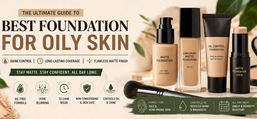 Best Foundation for Oily Skin