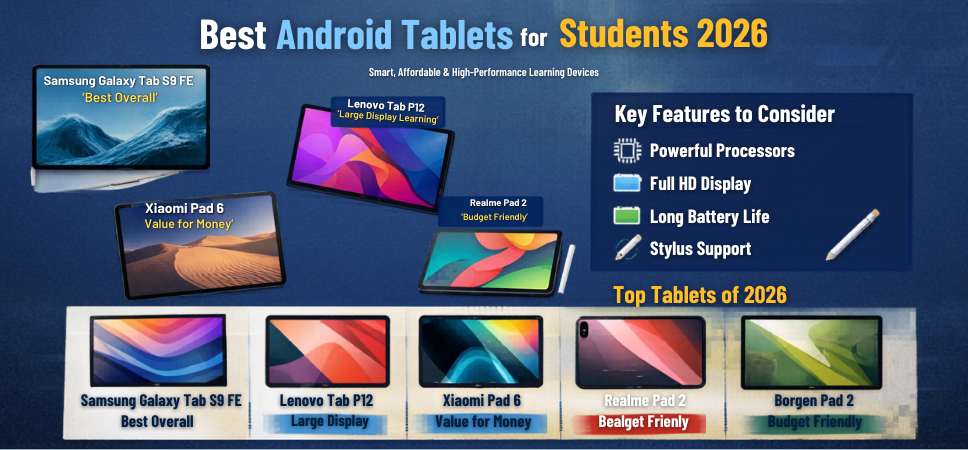 Best Android Tablets for Students