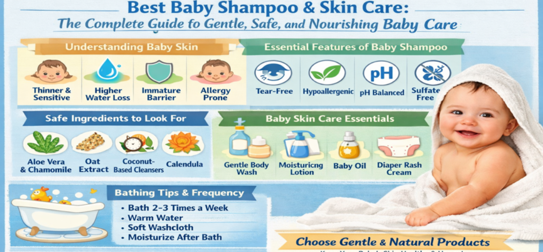 Best Baby Shampoo & Skin Care