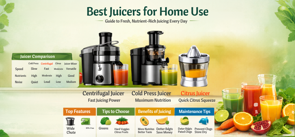Best Juicers for Home Use