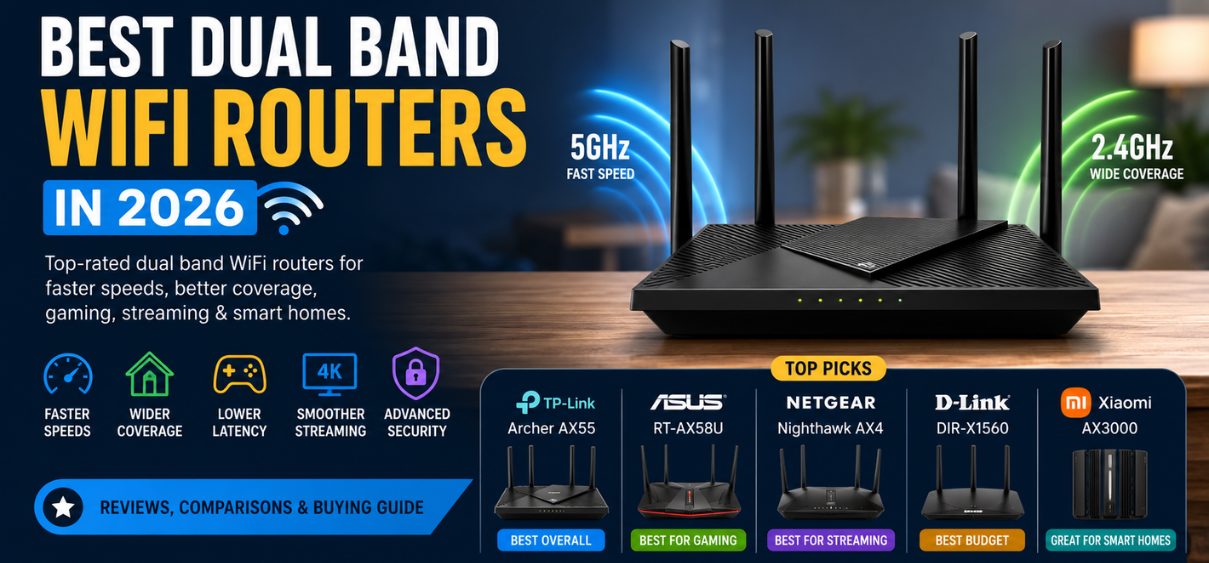 Best Dual Band WiFi Routers