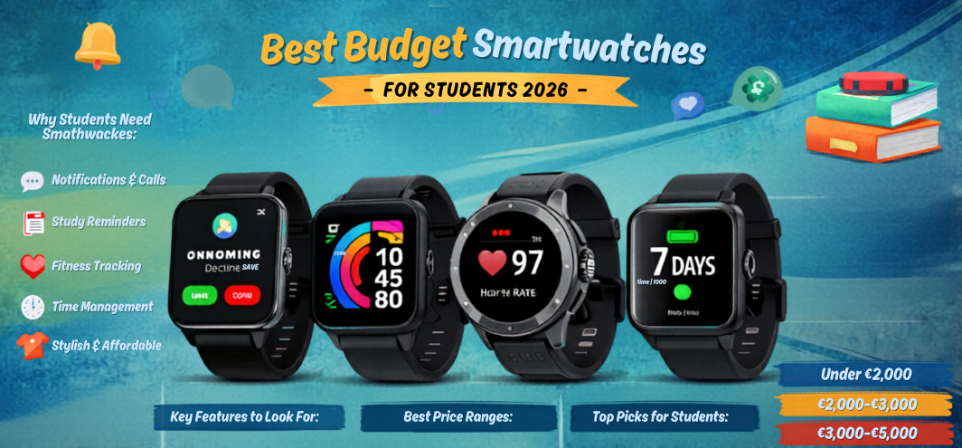 Best Budget Smartwatches for Students