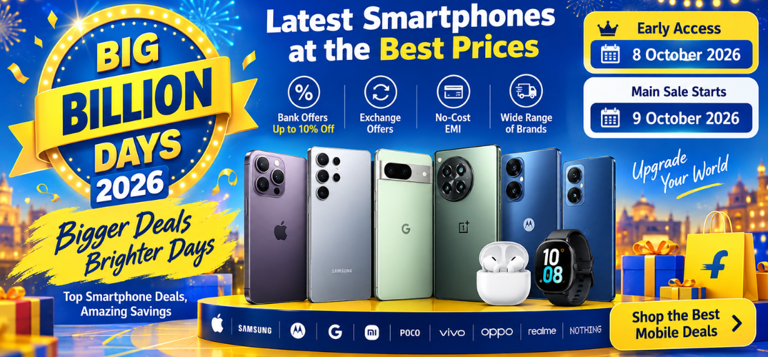 Best Mobile Deals in Big Billion Days 2027