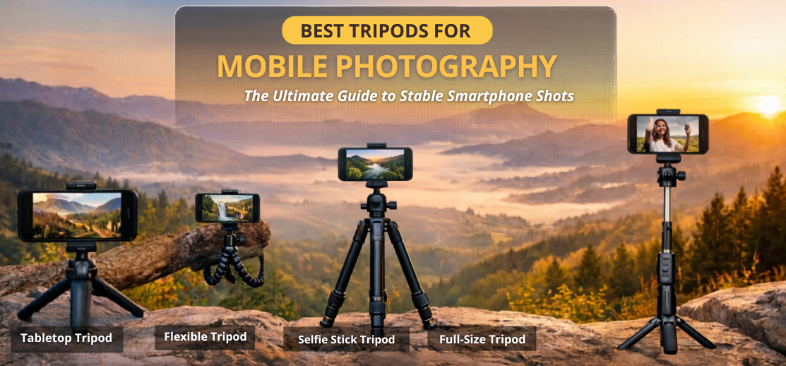 Best Tripods for Mobile Photography