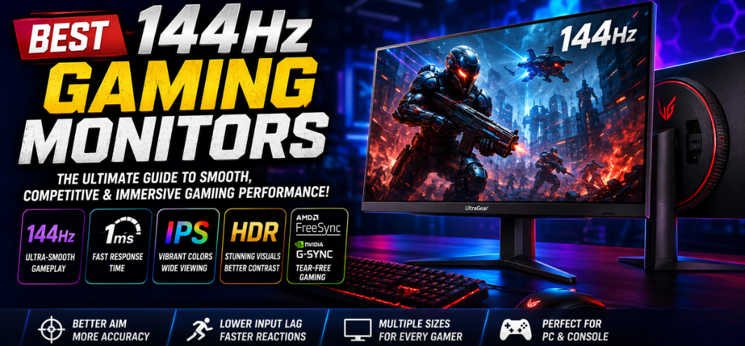 Best 144Hz Gaming Monitors