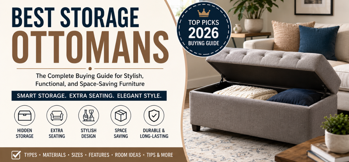Best Storage Ottomans