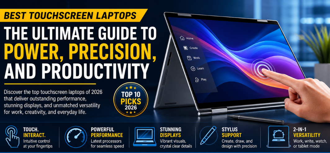 Best Touchscreen Laptops