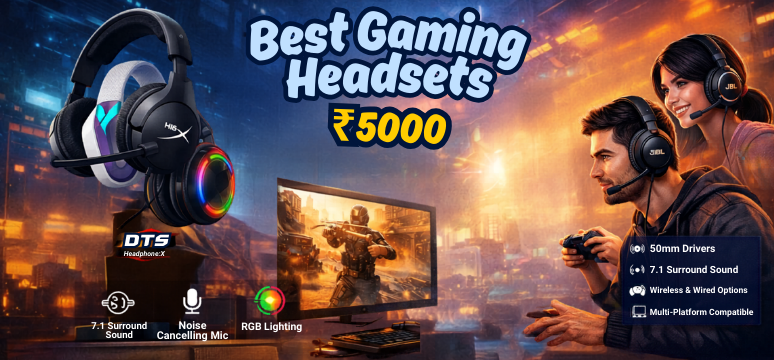 Best Gaming Headsets Under ₹5000