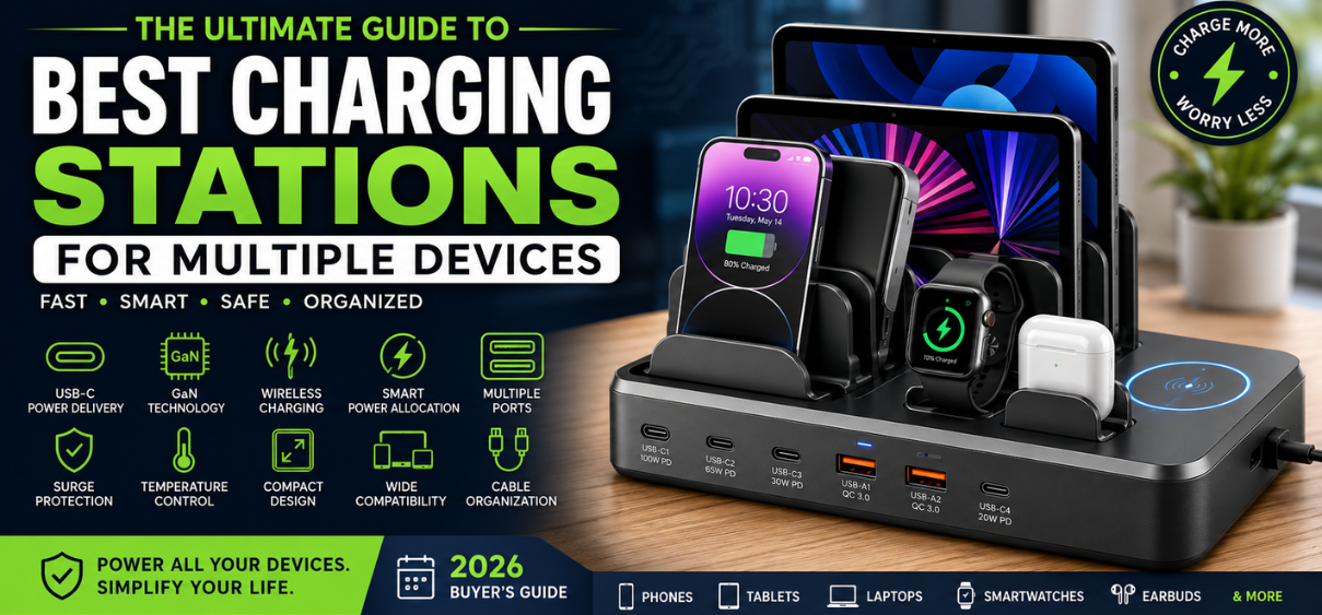 Charging Stations Multiple Devices