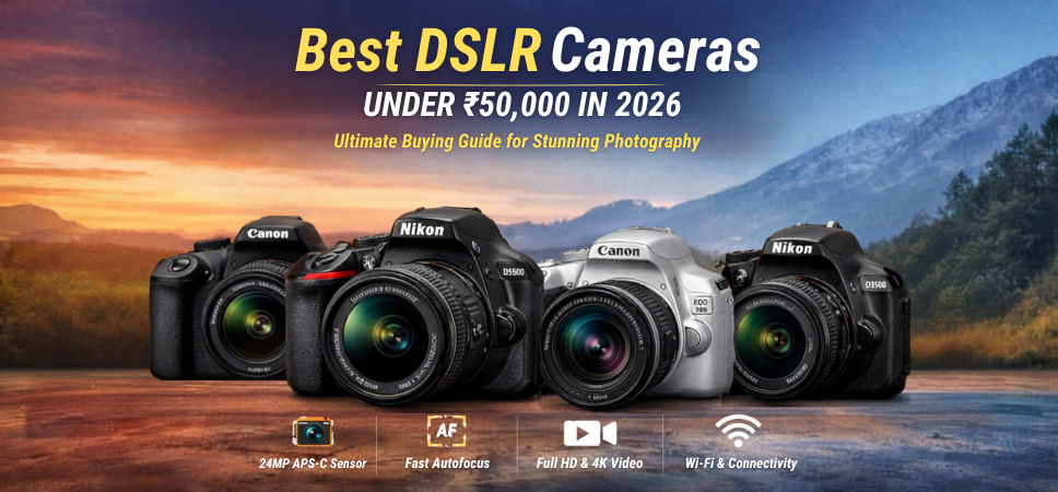 Best DSLR Cameras Under 50,000