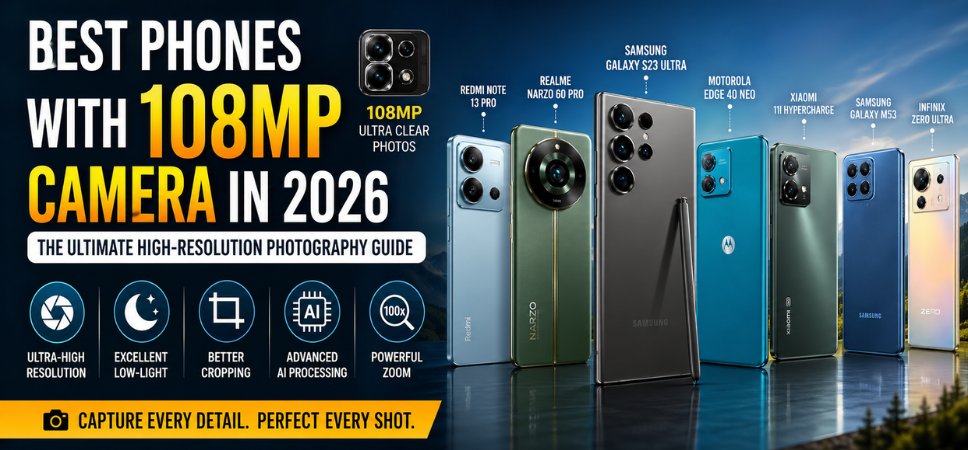 Best Phones With 108MP Camera