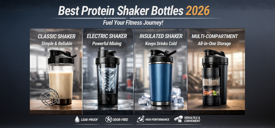 Protein Shaker Bottles