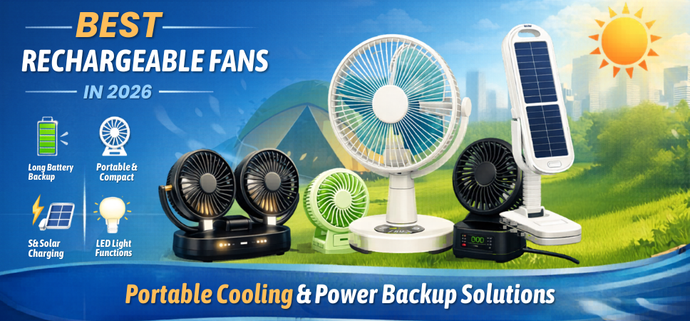 Best Rechargeable Fans
