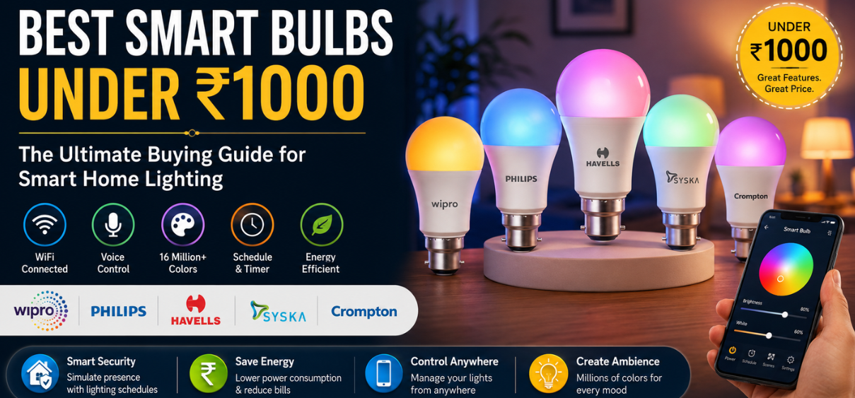 Smart Bulbs Under ₹1000