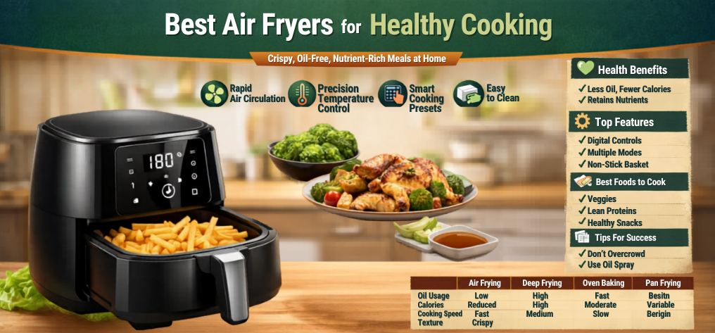 Best Air Fryers for Healthy Cooking