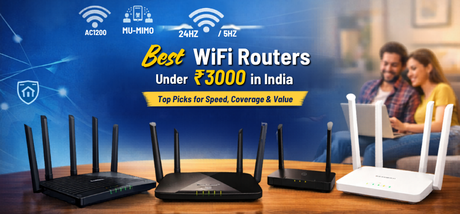 Best WiFi Routers Under ₹3000