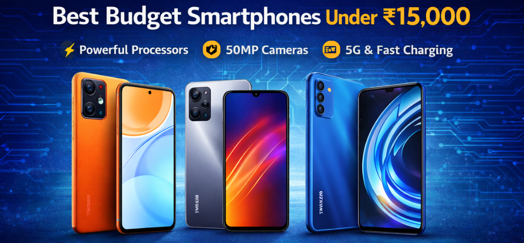 Best Smartphones Under 15,000 