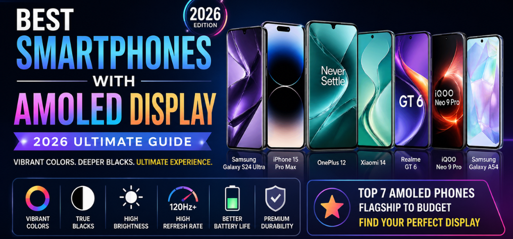 Best Smartphones With AMOLED Display