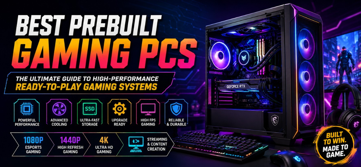 Best Prebuilt Gaming PCs