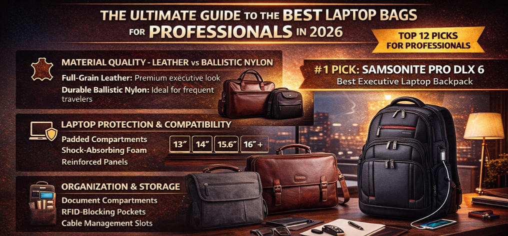 Best Laptop Bags for Professionals