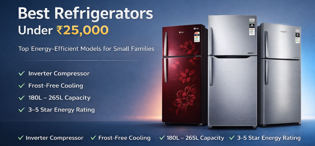 Best Refrigerators Under 25,000